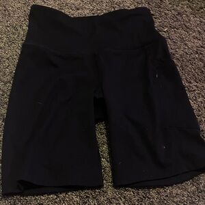 DKNY Women's Black Bike Shorts